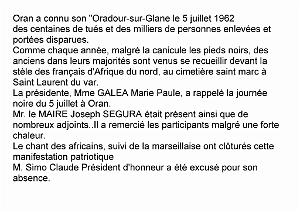 2019 07 05 ST LAURENT DU VAR HOMMAGE A NOS DISPARUS ET MORTS DU 5 07 1962 A ORAN (1)